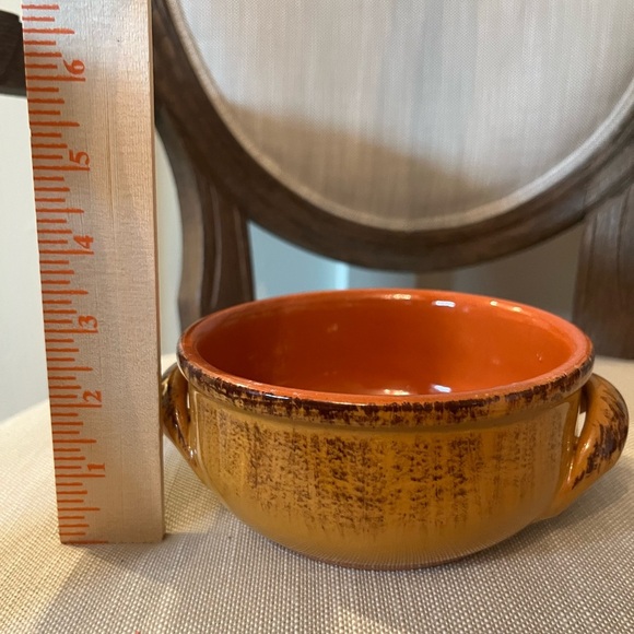 DeSilva Terracotta pottery soup bowls set of 4 made in Italy - Picture 8 of 14